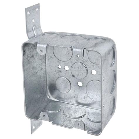 old work metal switch box 2 gang|2 gang box with divider.